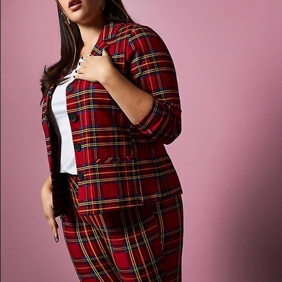 Plaid blazer - Picture 3 of 3